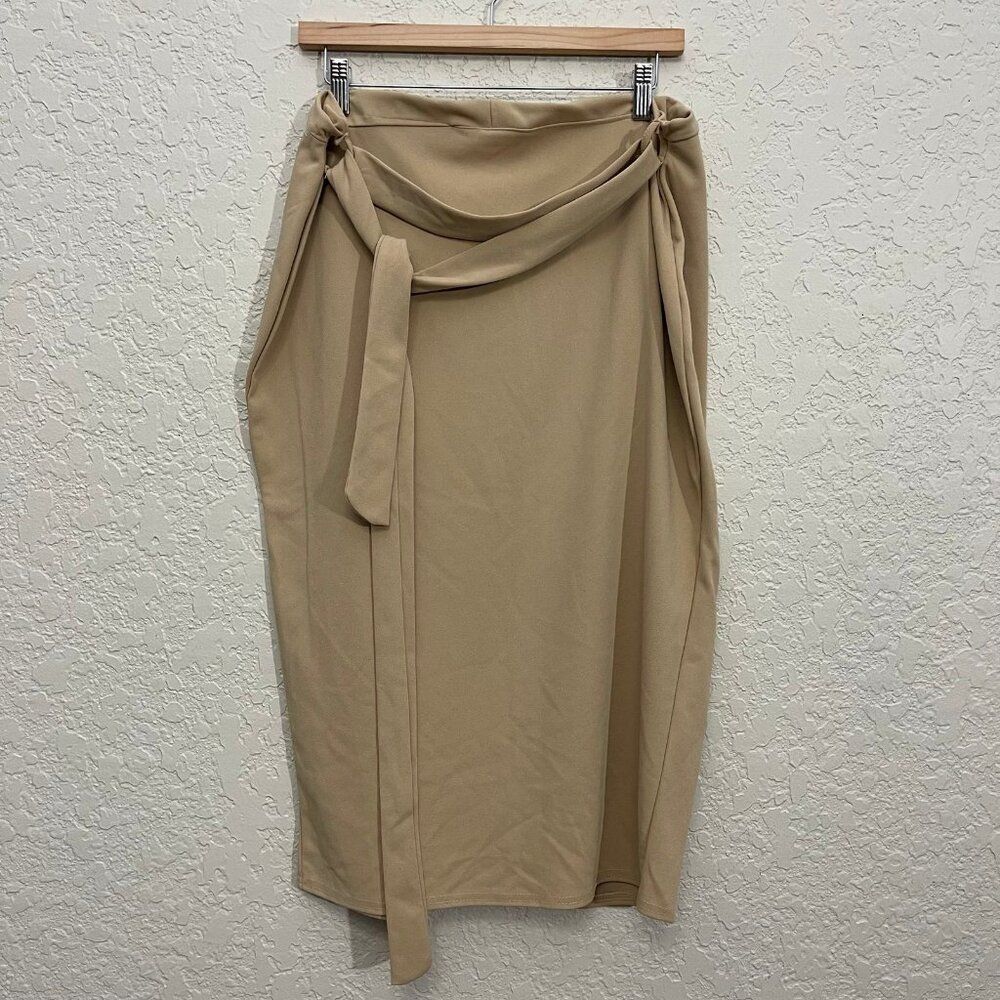 Boohoo Loose Drapy Skirt - Picture 2 of 9